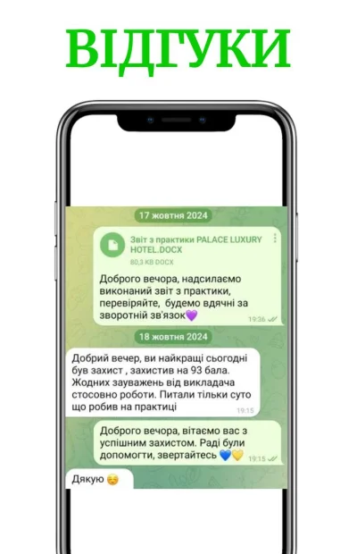Відгук від Віталій  — Звіт з практики 